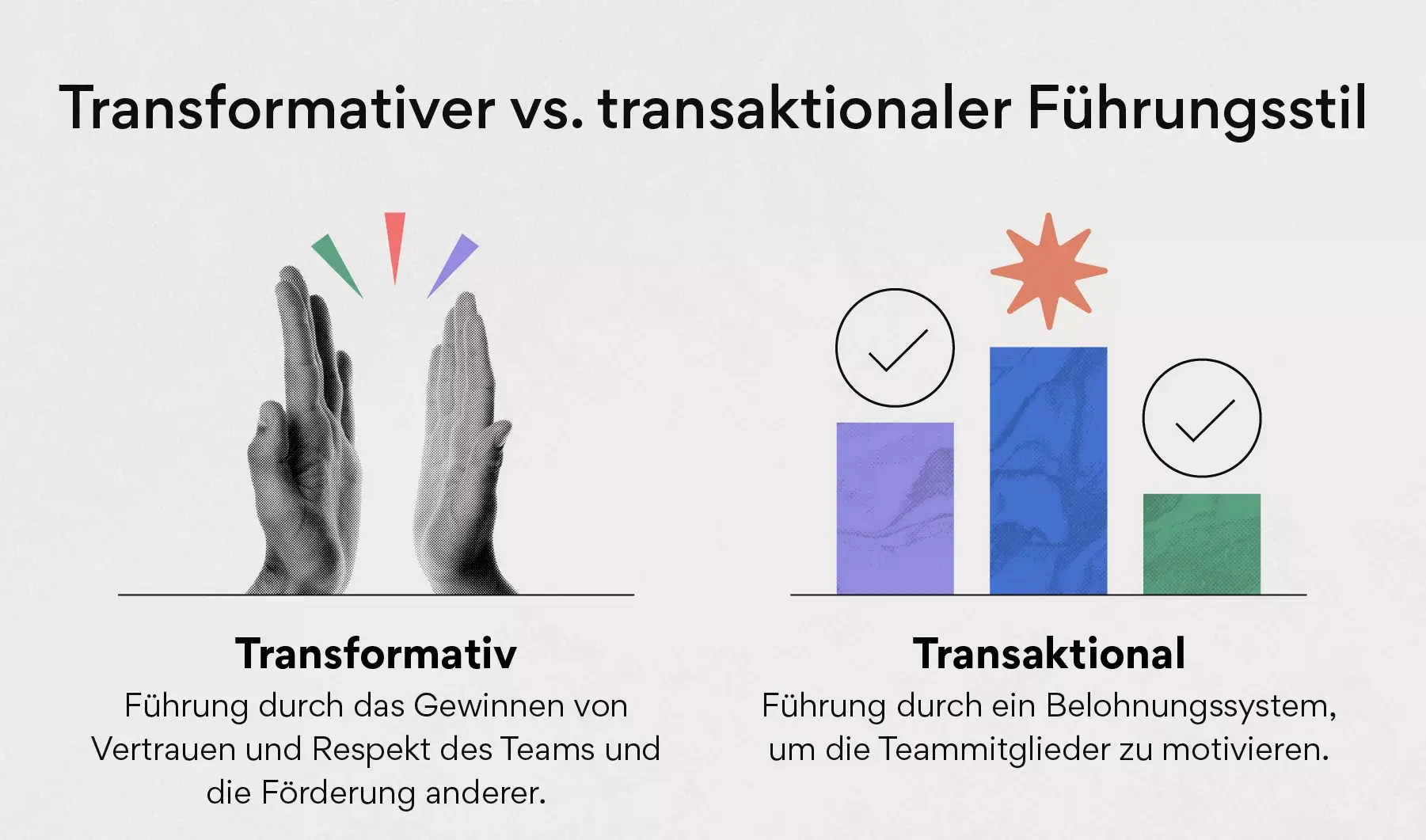 Transformativer vs. transaktionaler Führungsstil