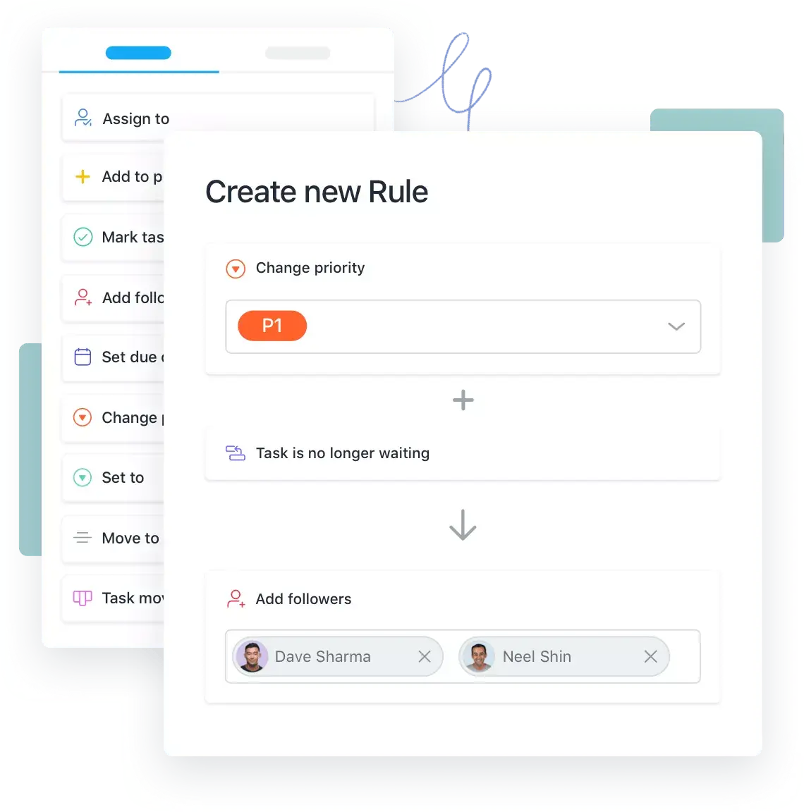 Asana Product UI projects view