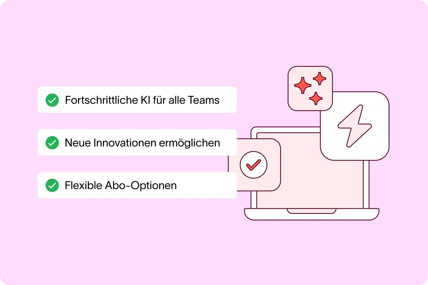 Flexible Abo-Optionen