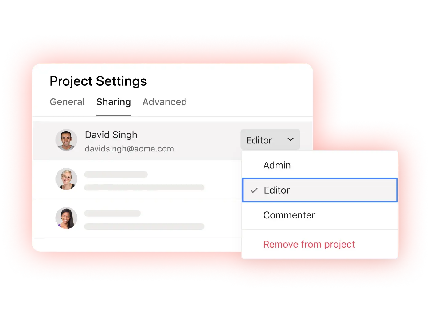 Manage permissions image