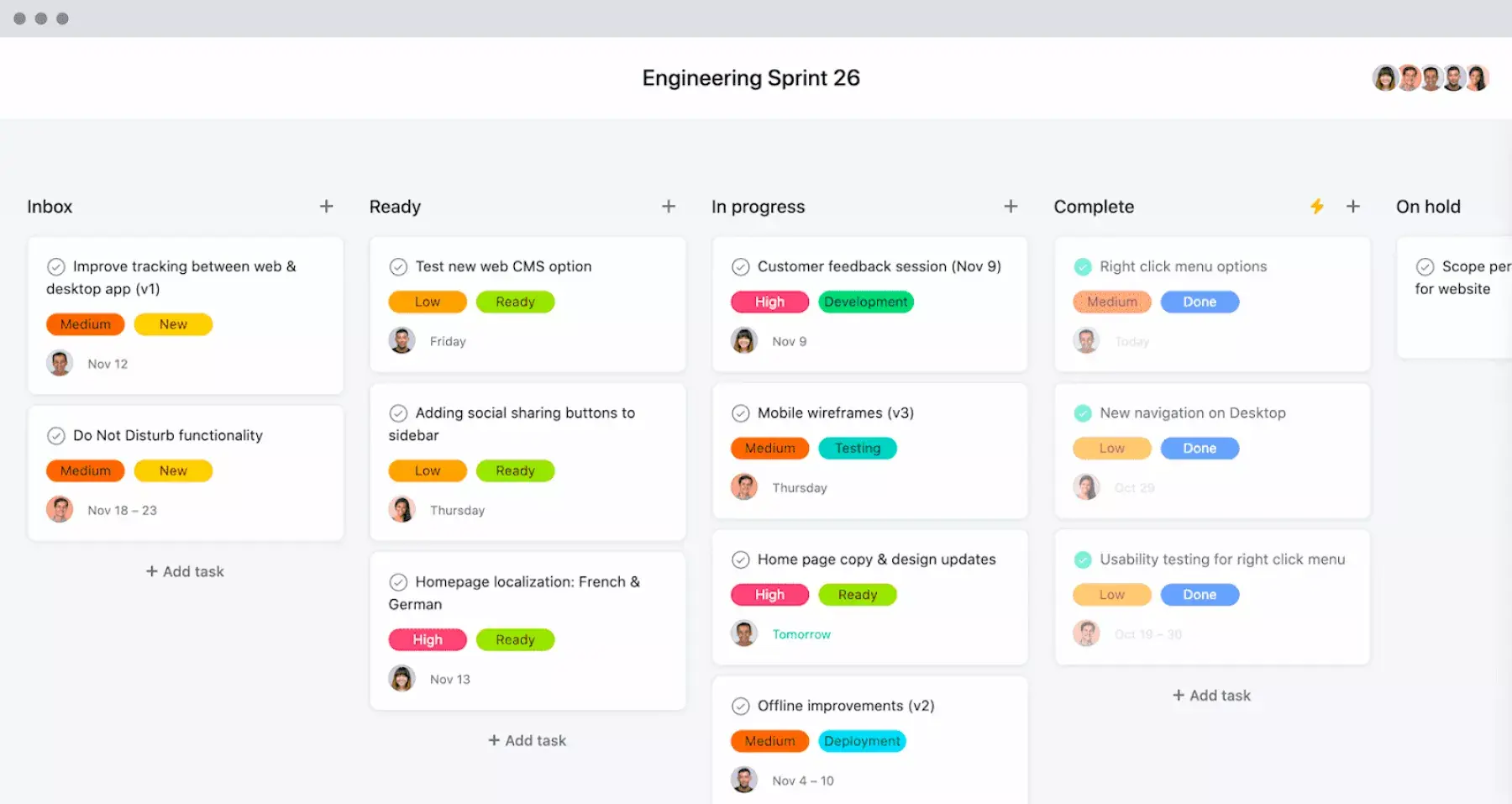 [old product ui] engineering sprint 26 (boards)