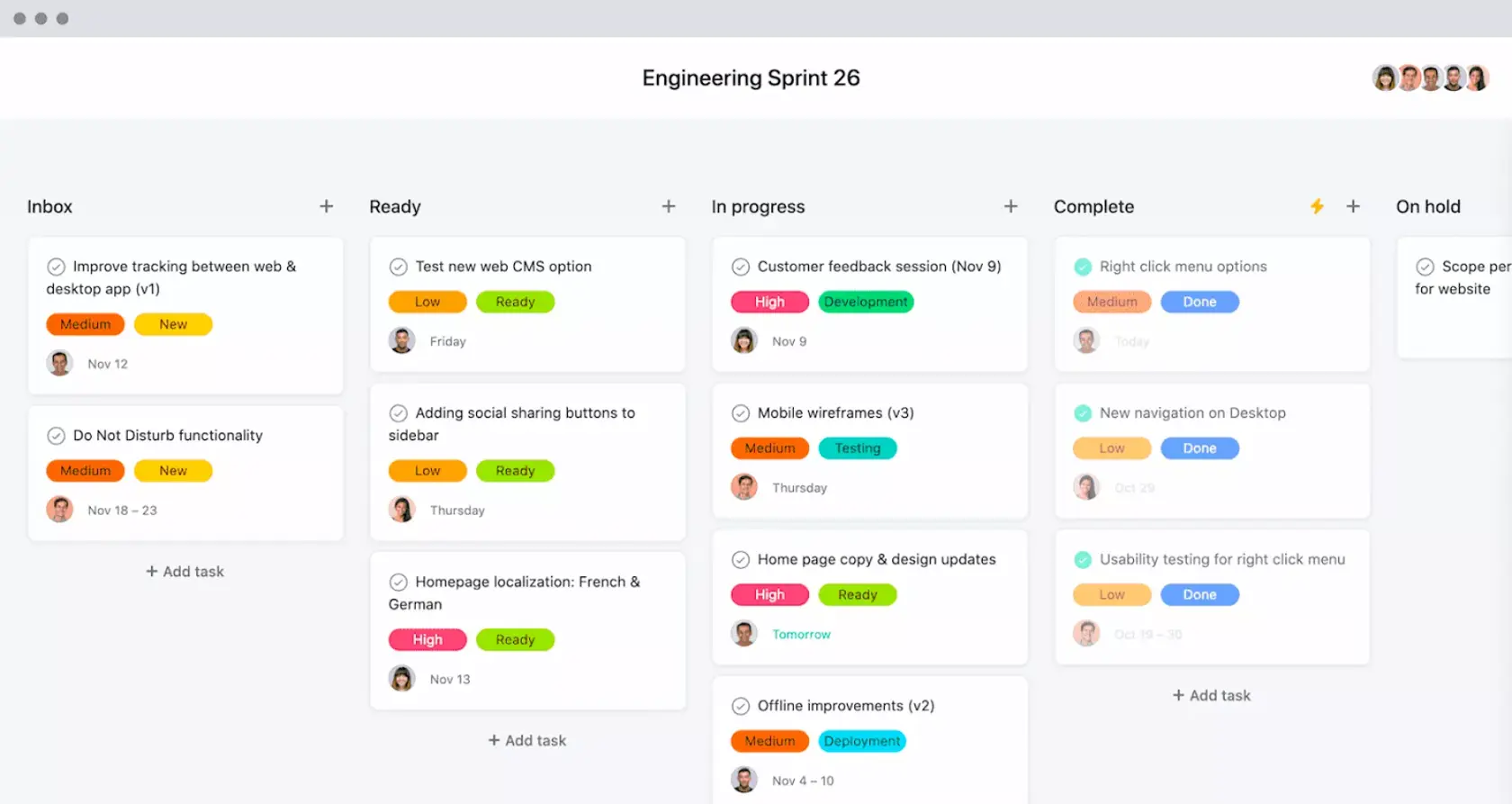[old product ui] engineering sprint 26 (boards)