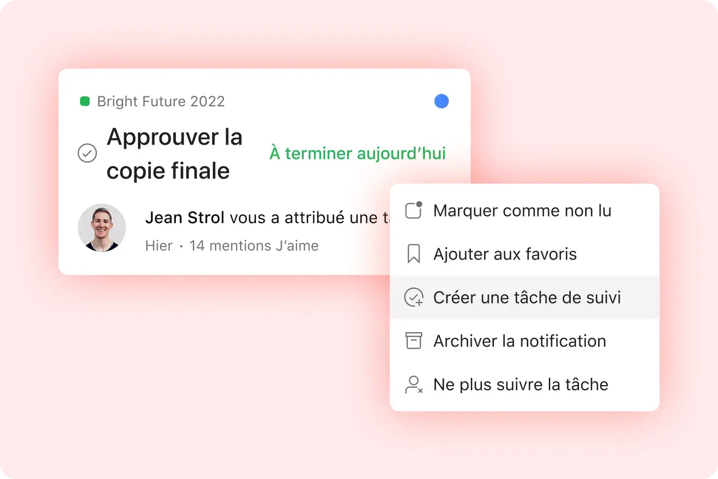 Icône Passez à l’action