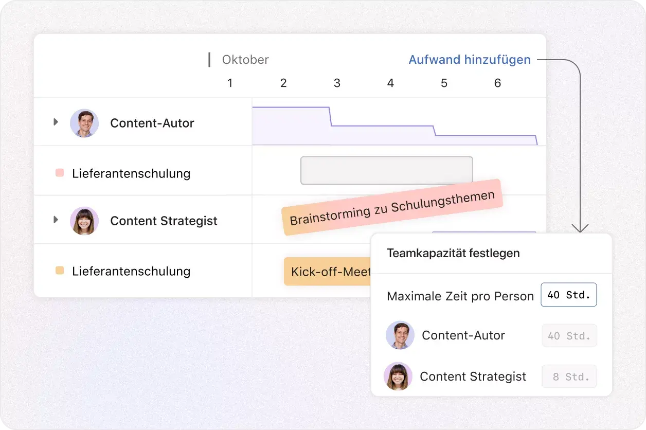 Sorgen Sie auf einfache Weise für ein ausgewogenes Arbeitspensum – Symbol