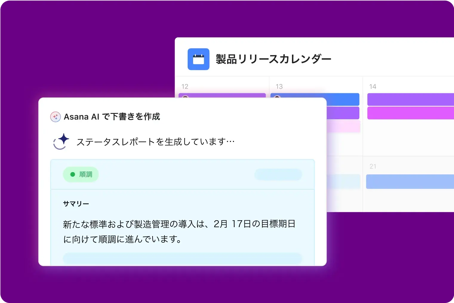 Asana でワークフローを可視化する
