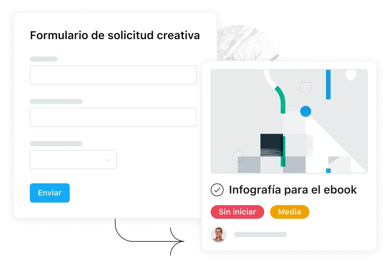 Formulario de solicitud creativa