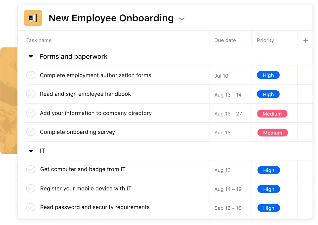 Speed up new hire onboarding