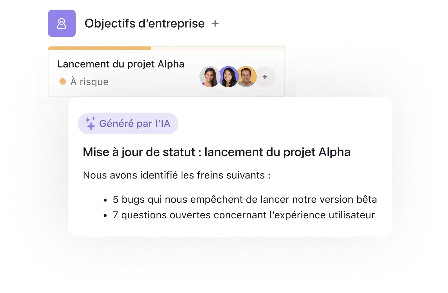 IA Asana - L’IA pour la gestion du travail et des projets • Asana
