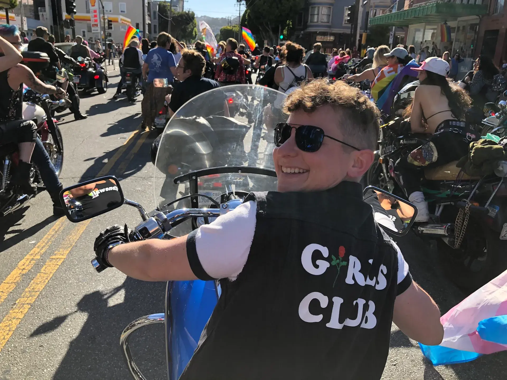 Image of Ruthie BenDor at Pride