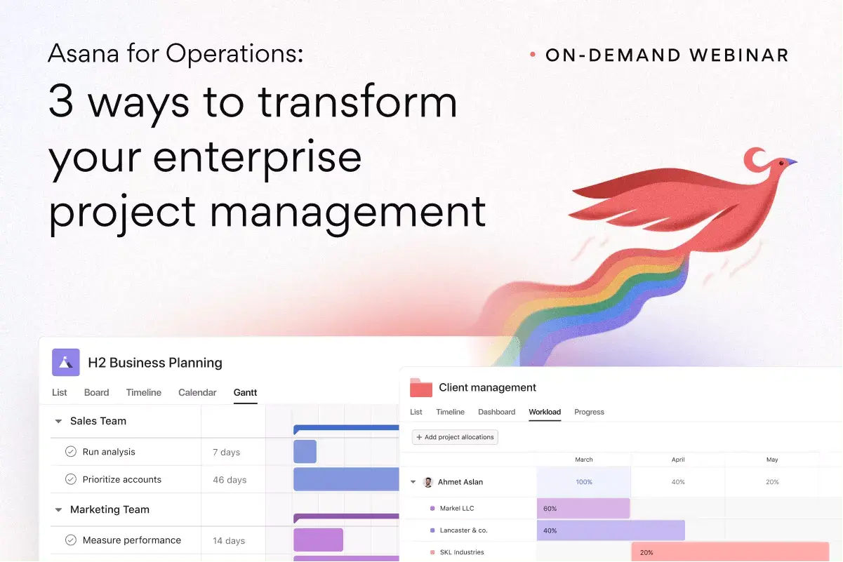 [Event Card] Asana for Operations: 3 ways to transform your enterprise project management