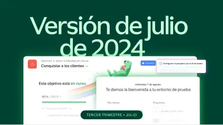 Marketing de la versión de julio 2024