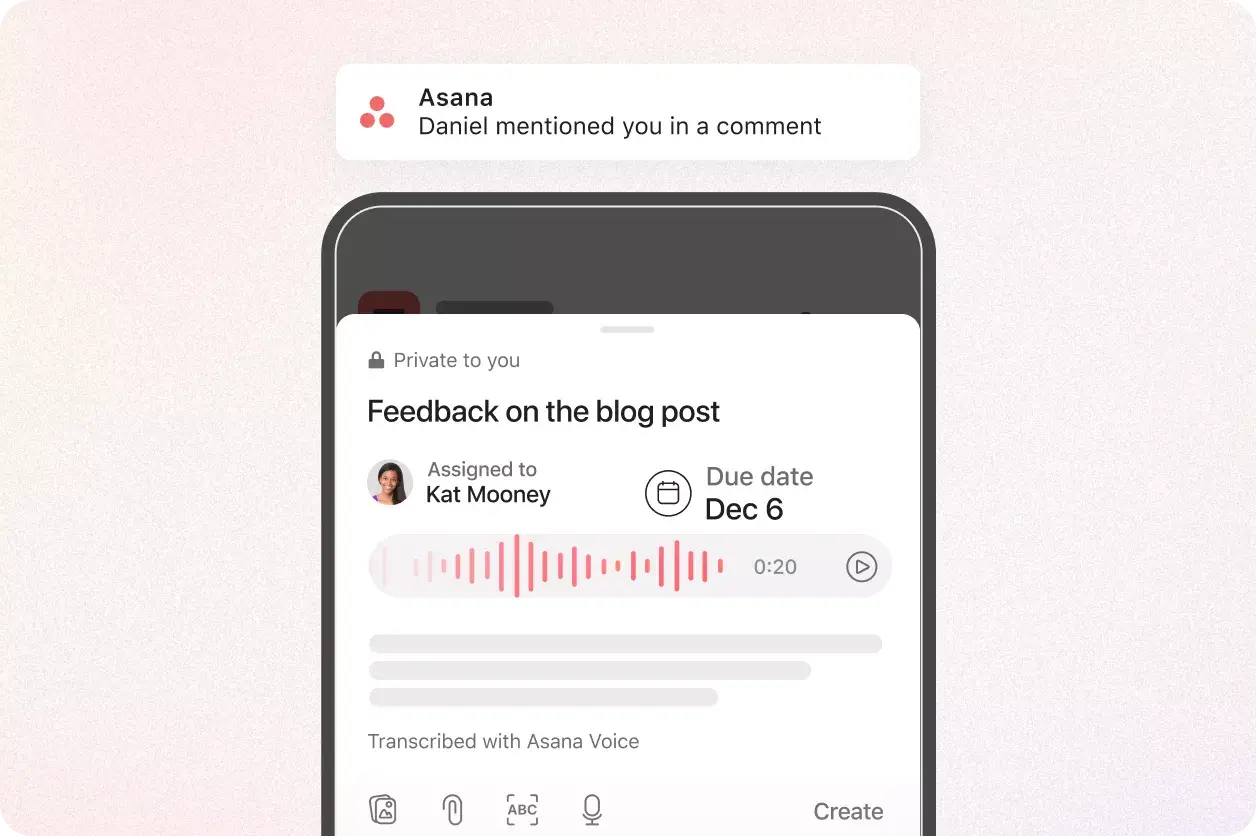 Asana のモバイルアプリとデスクトップアプリの機能をご紹介 • Asana