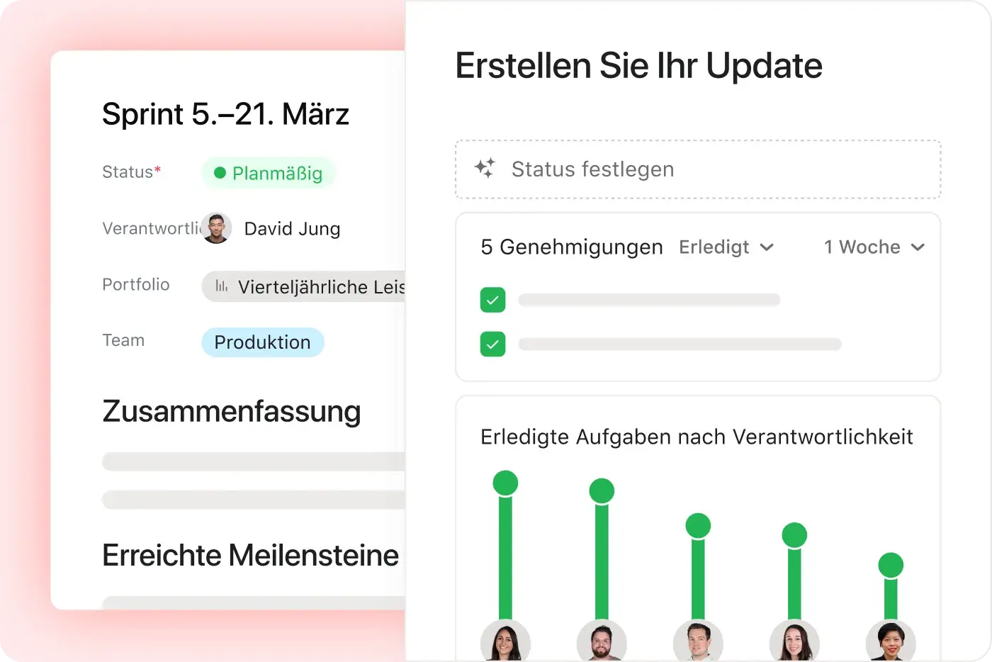 Status-Update erstellen – Symbol