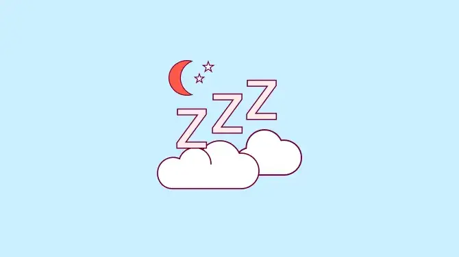 Leader sleep on it card image