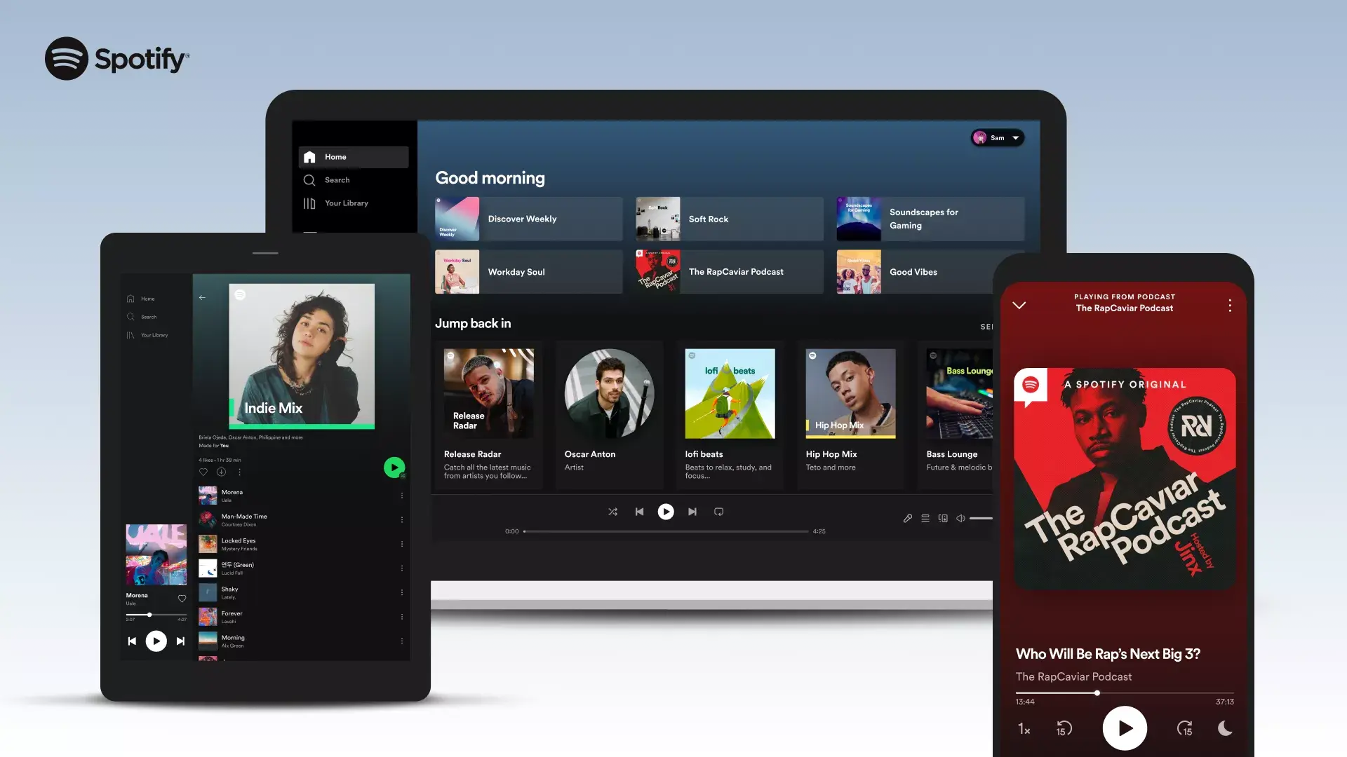 Asana 케이스 스터디 - Spotify - 기기용 앱 