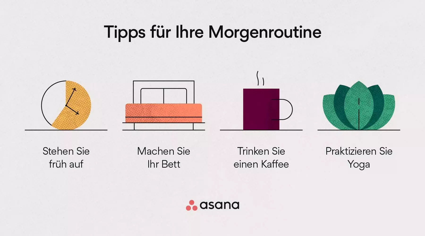 Erstellen Sie eine Morgenroutine