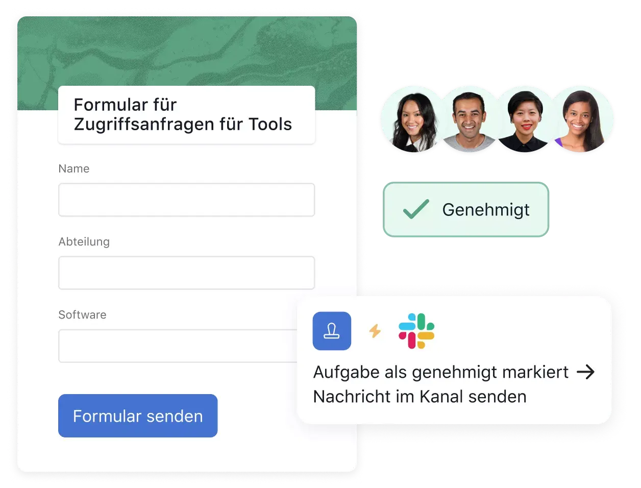 Erfassung von Arbeitsanfragen in Asana