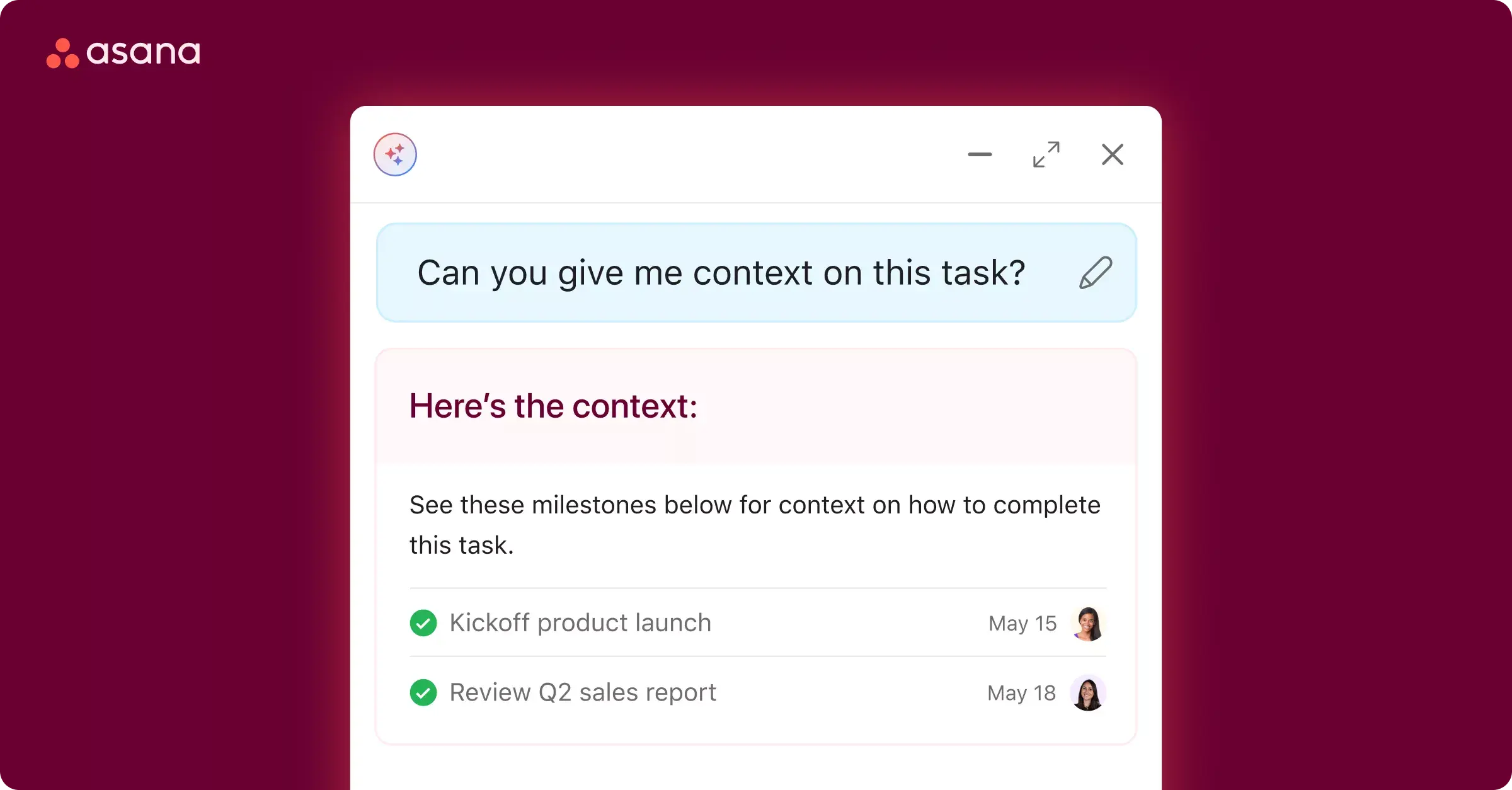 Introducing Asana AI Teammates