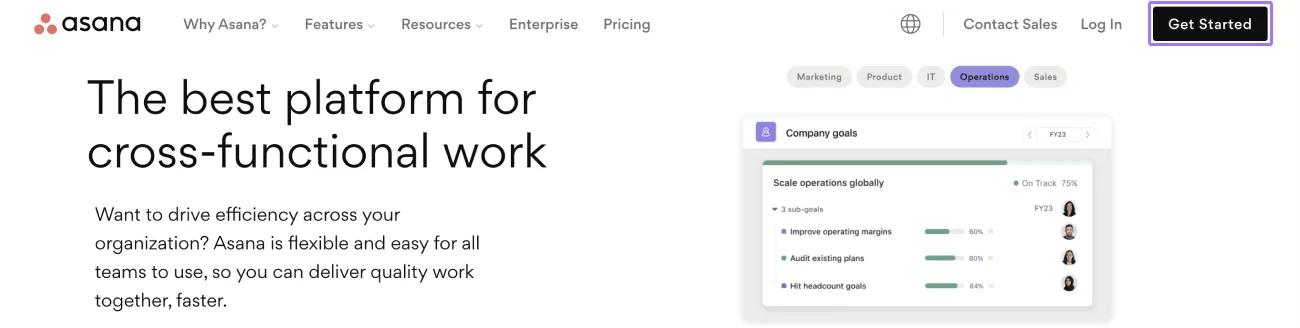 create account from homepage