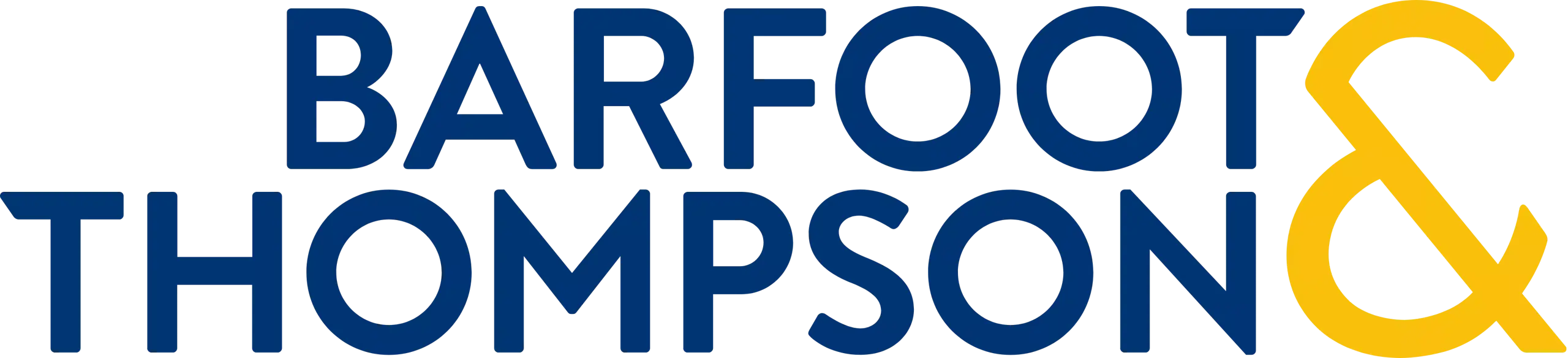 [case study] barfoot-thompson logo