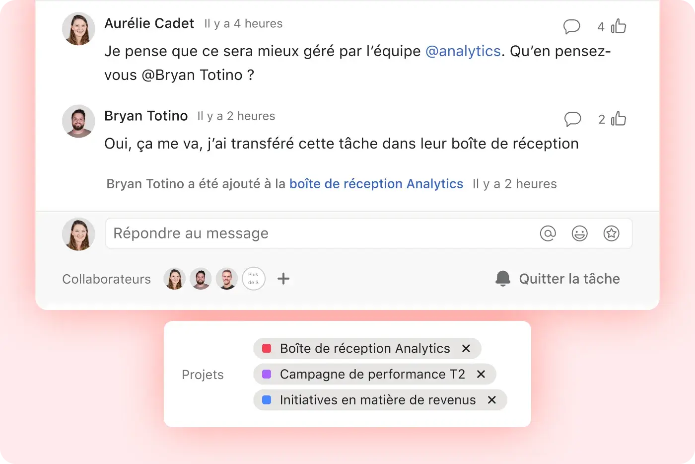 Icône Collaborez sur une même plateforme