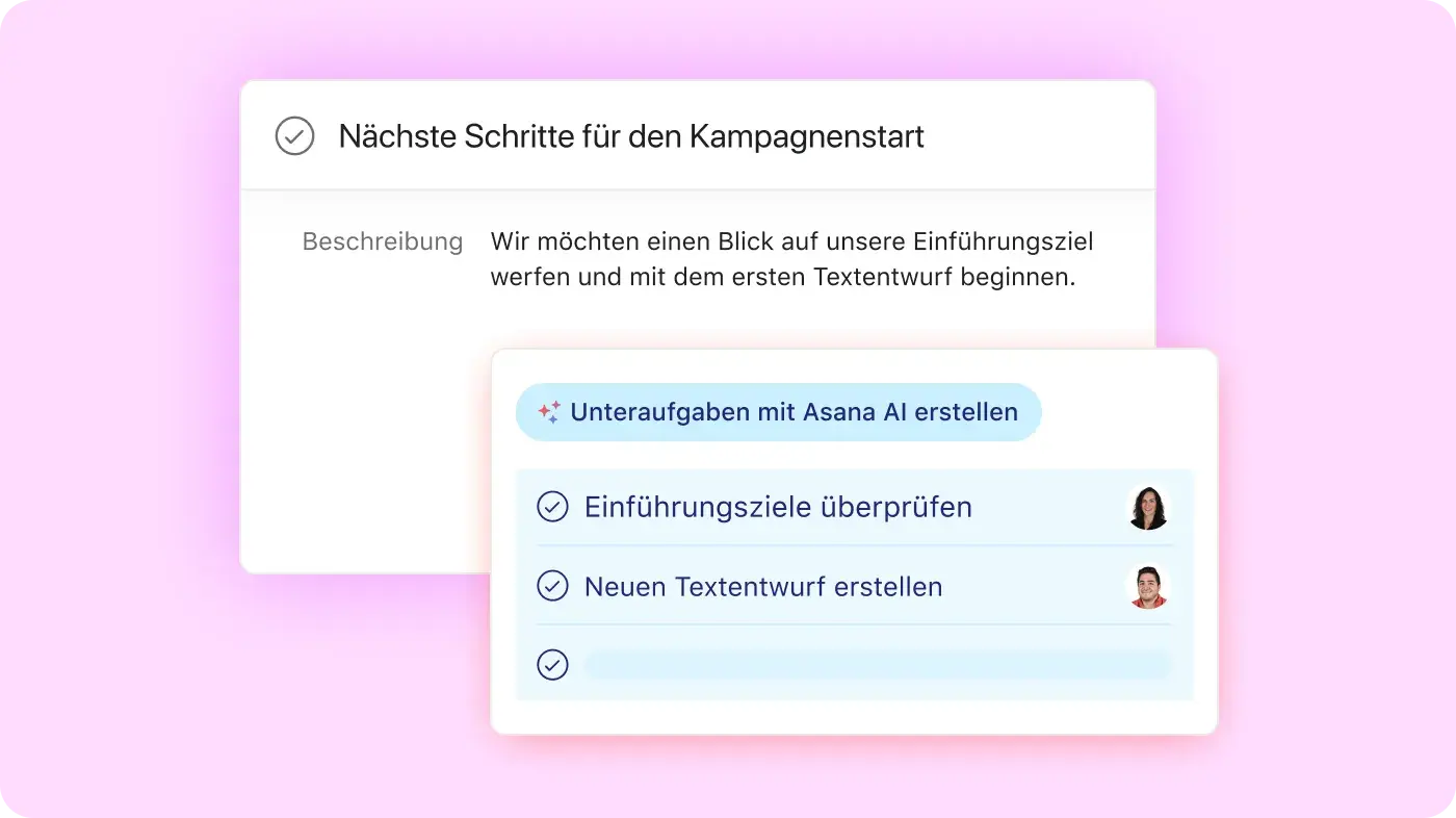 Konzentrieren Sie sich auf das, was wichtig ist