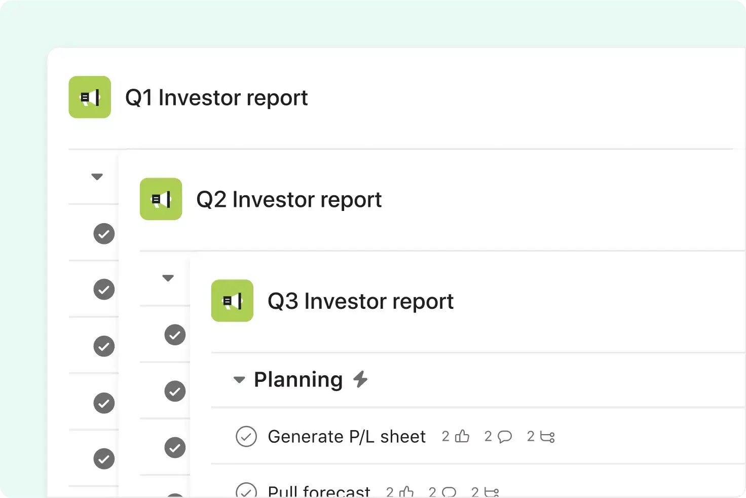 transform common processes into templates 