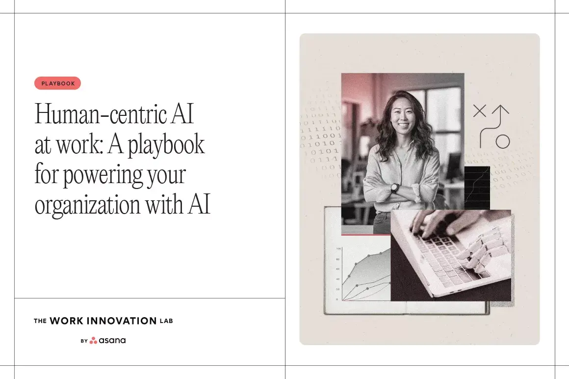 Human-centric AI at work: A playbook for powering your organization with AI image