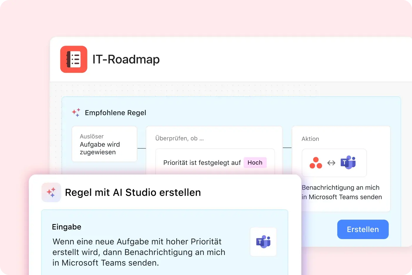 Boost productivity Asana UI