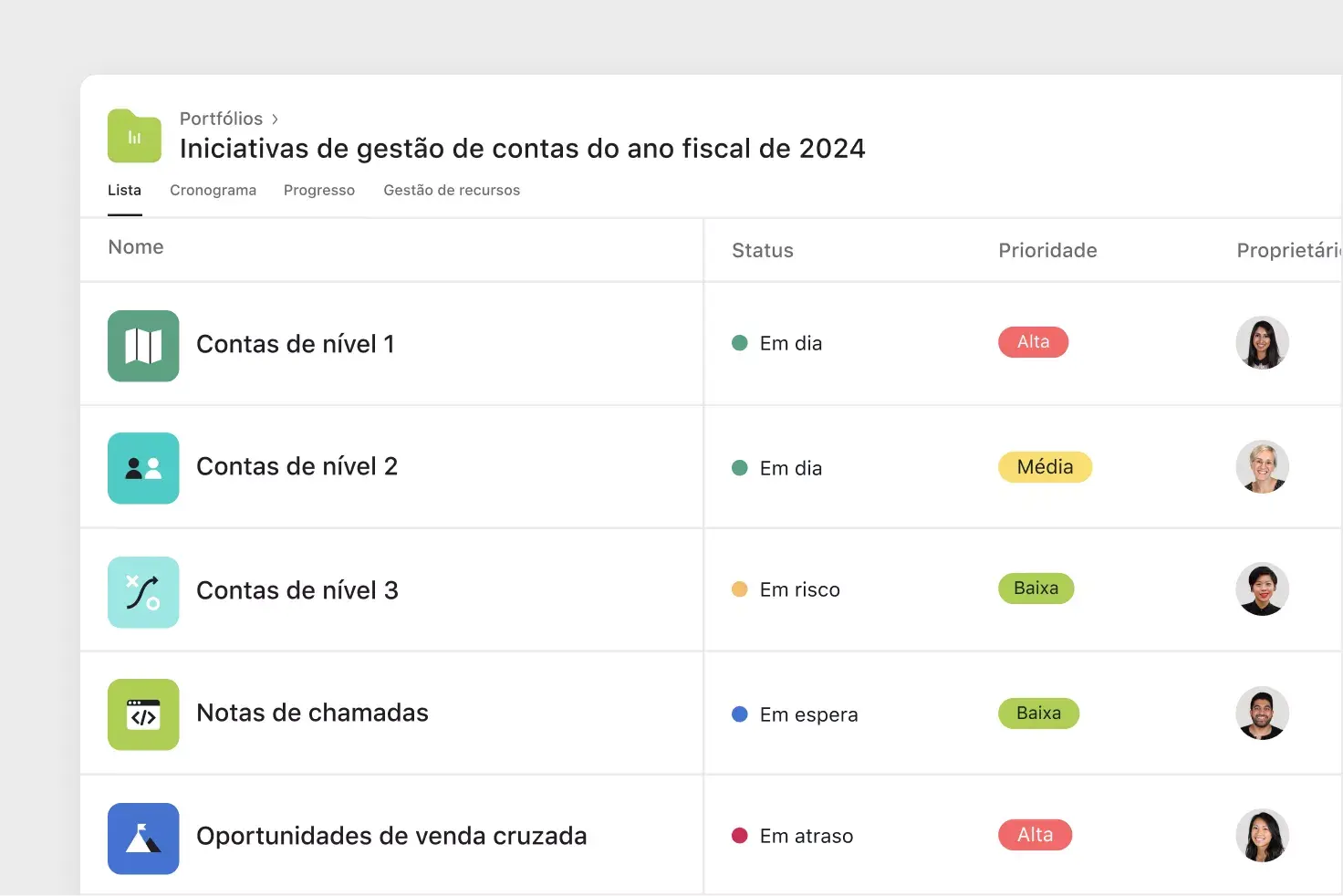 Asana deixa você se concentrar no cliente