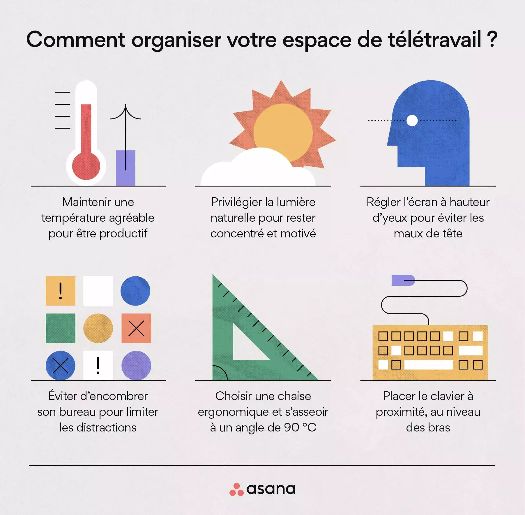 Comment organiser votre espace de télétravail ?