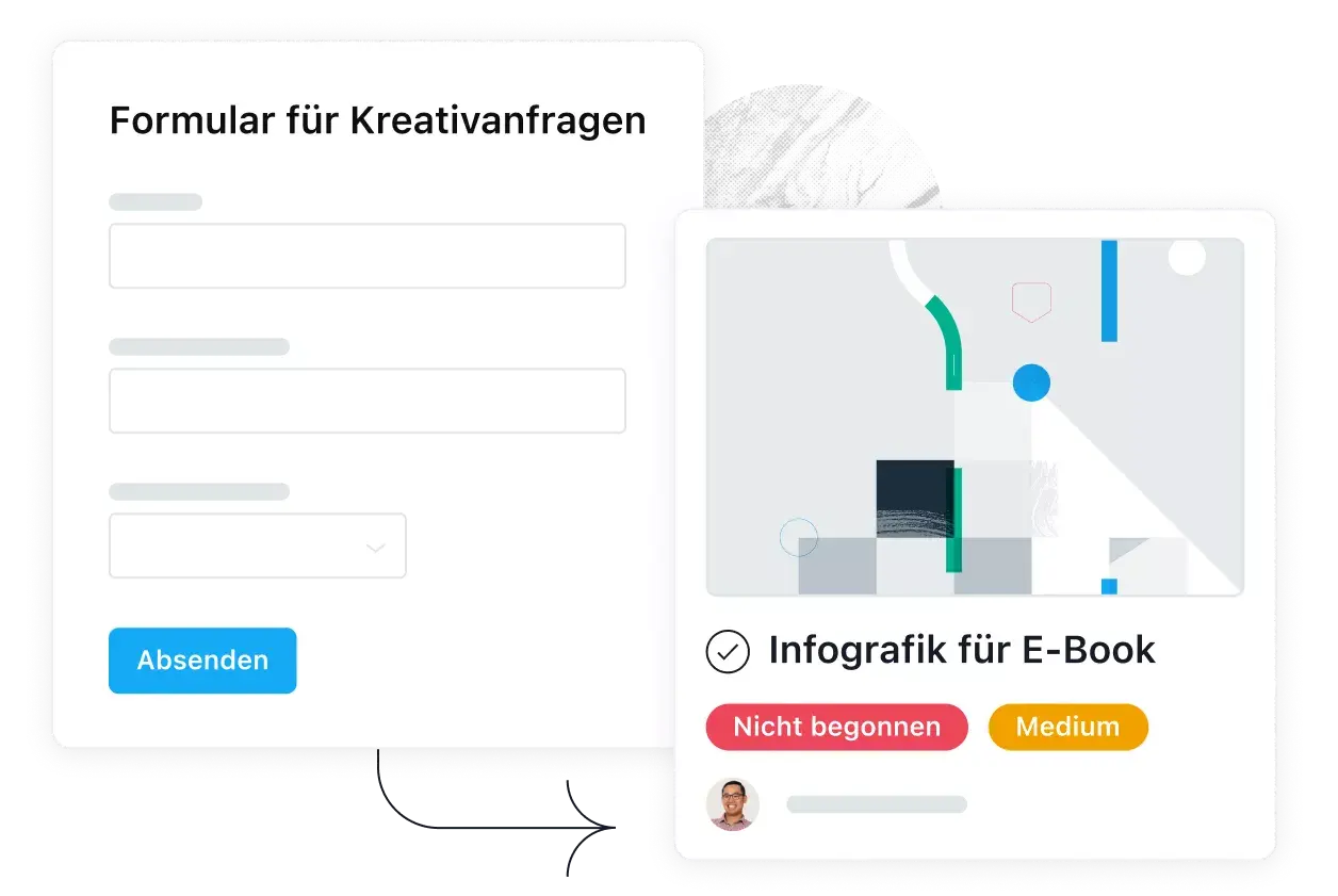 Formular für Kreativanfragen