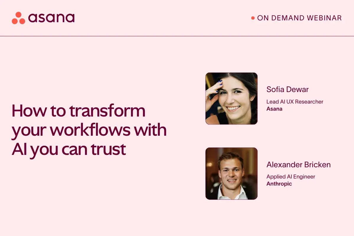 [Event Card] How to transform your workflows with AI you can trust