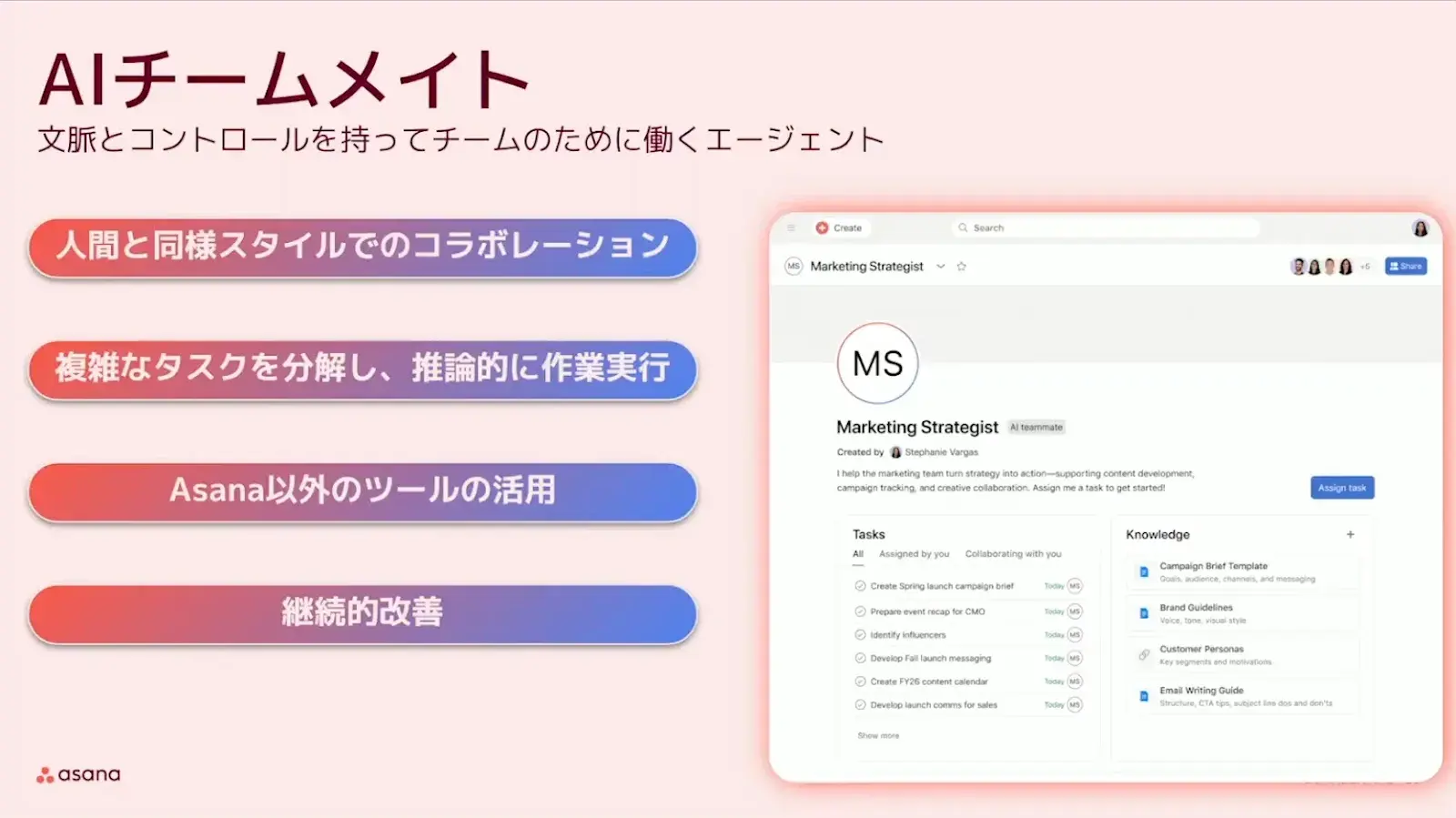 AI チームメイト