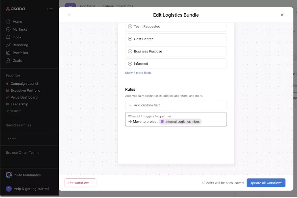 Automate routine processes with project templates or bundles