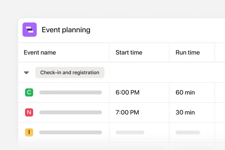 Event Planning Template for Budgets & Timelines [2026] • Asana
