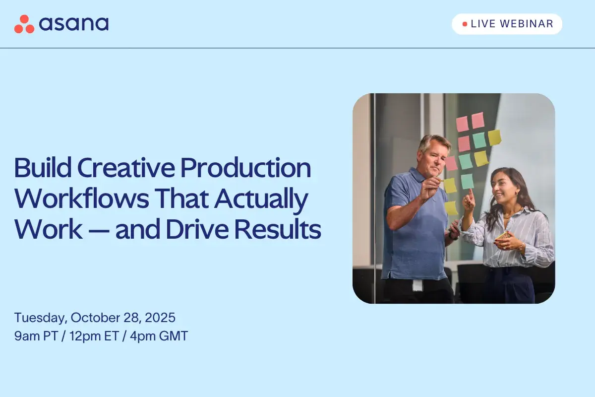 Build Creative Production Workflows That Actually Work — and Drive Results