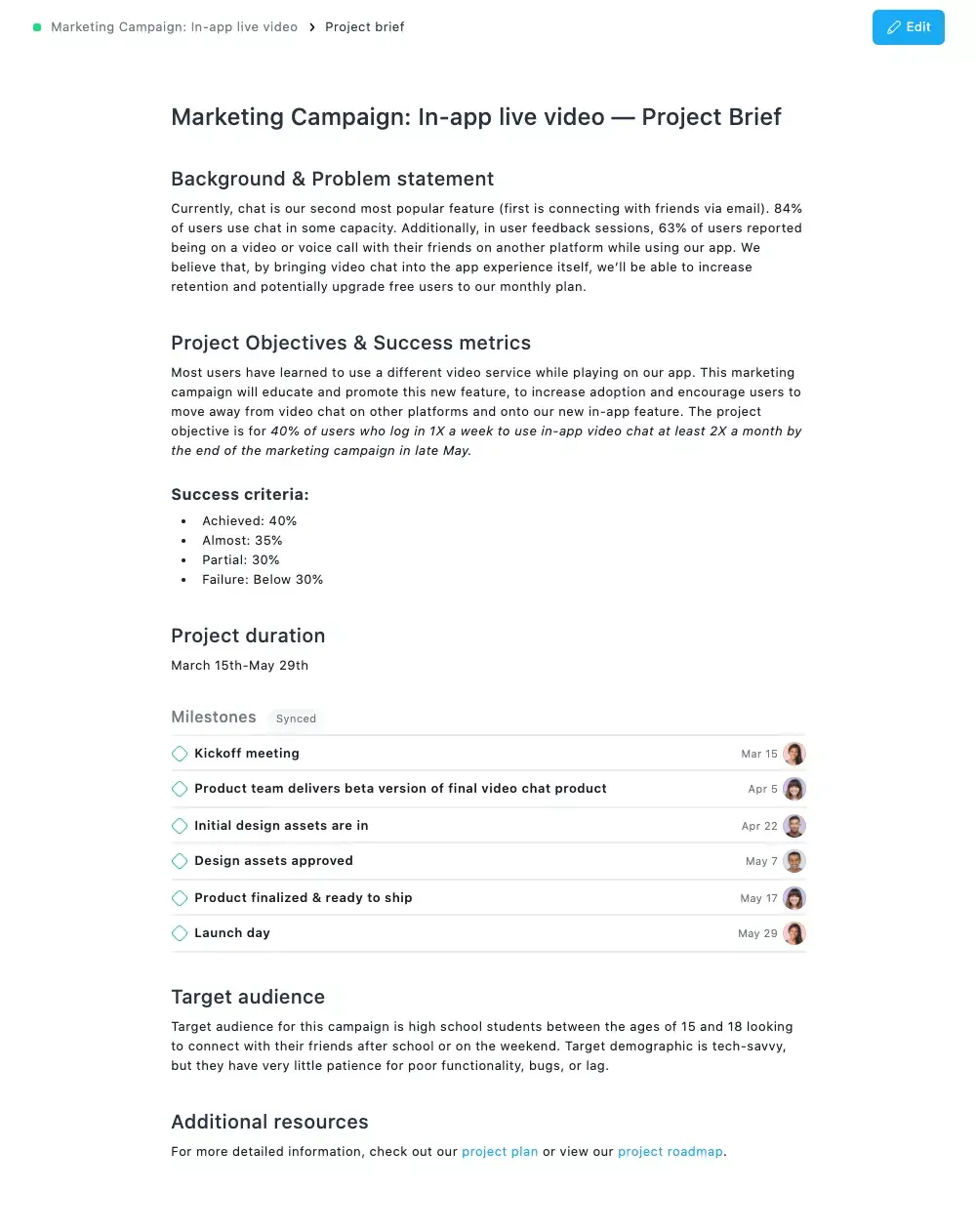 [Brief projektu] Kampania marketingowa