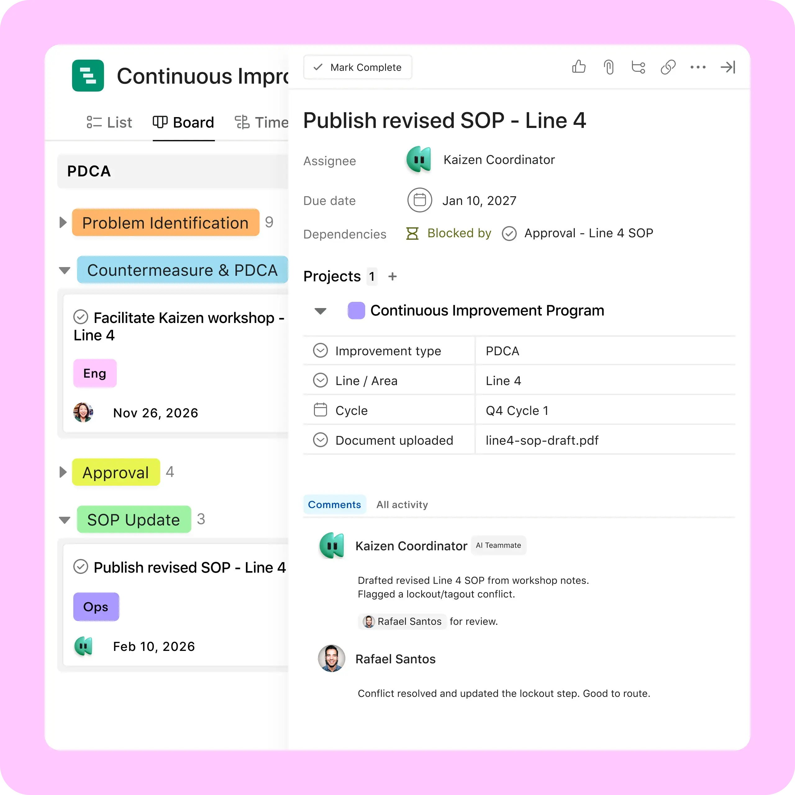 [Branche] Productie - Continue verbetering (use-case)