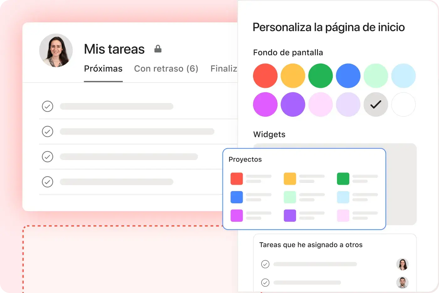 Ícono Personaliza tu página de inicio
