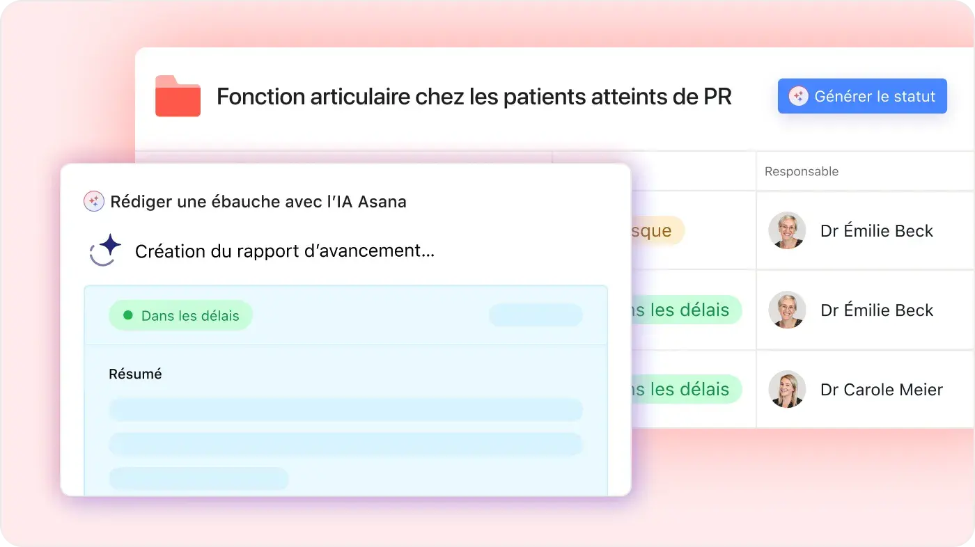 Image de la gestion de la recherche clinique : exemple de l’interface utilisateur produit