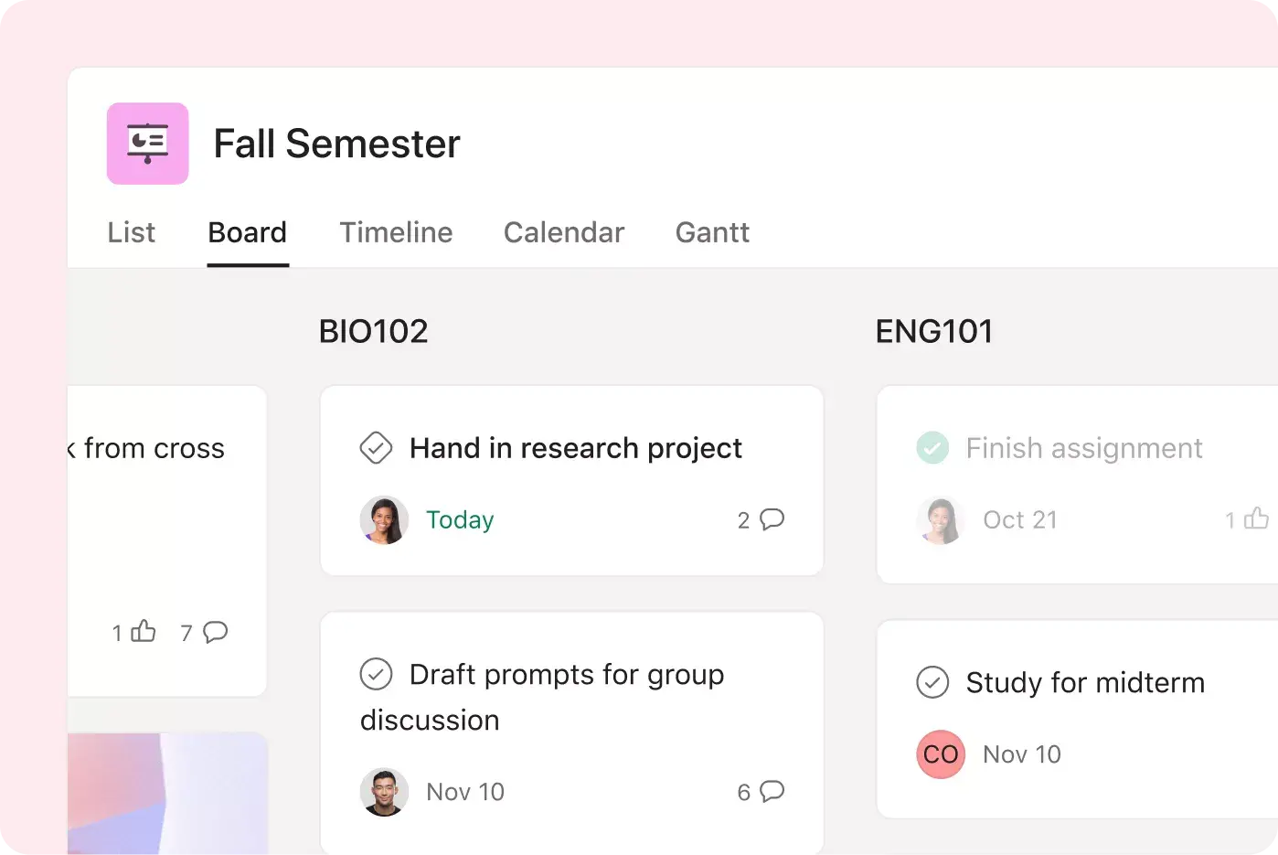 Students Product UI