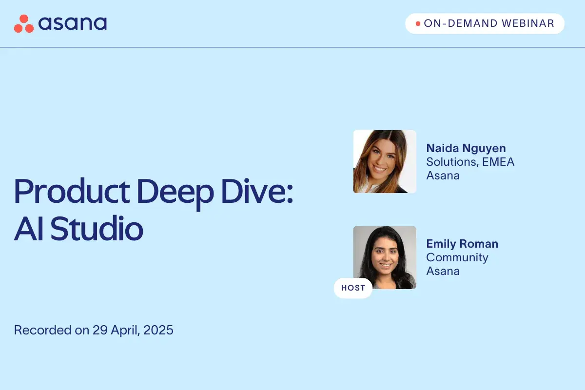 [Event Card] Product Deep Dive: AI Studio