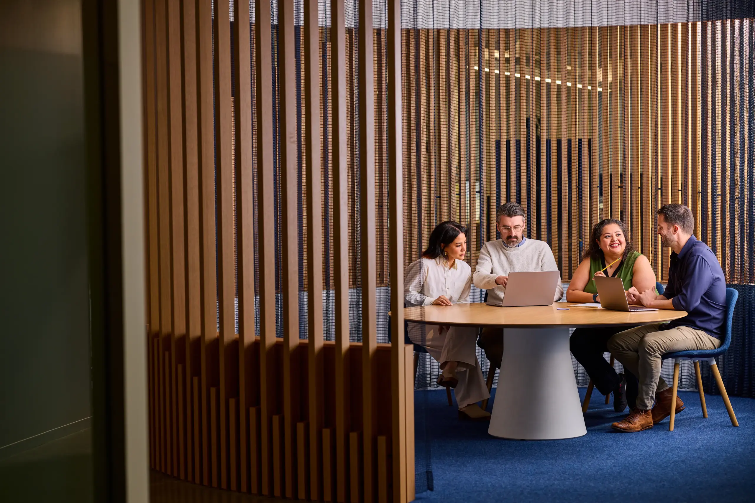 image of people working at asana to accelerate impact