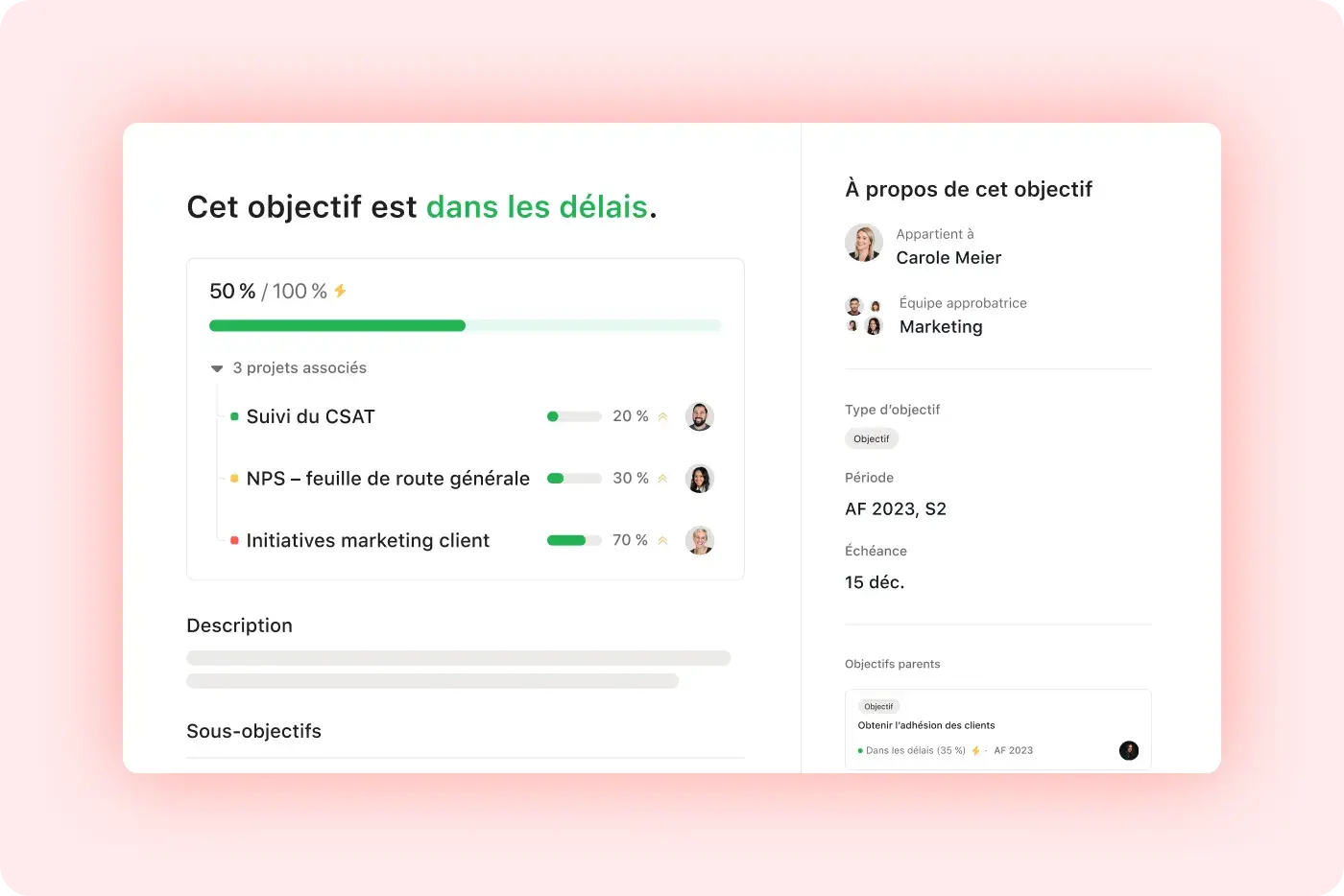 Icône Reliez votre travail