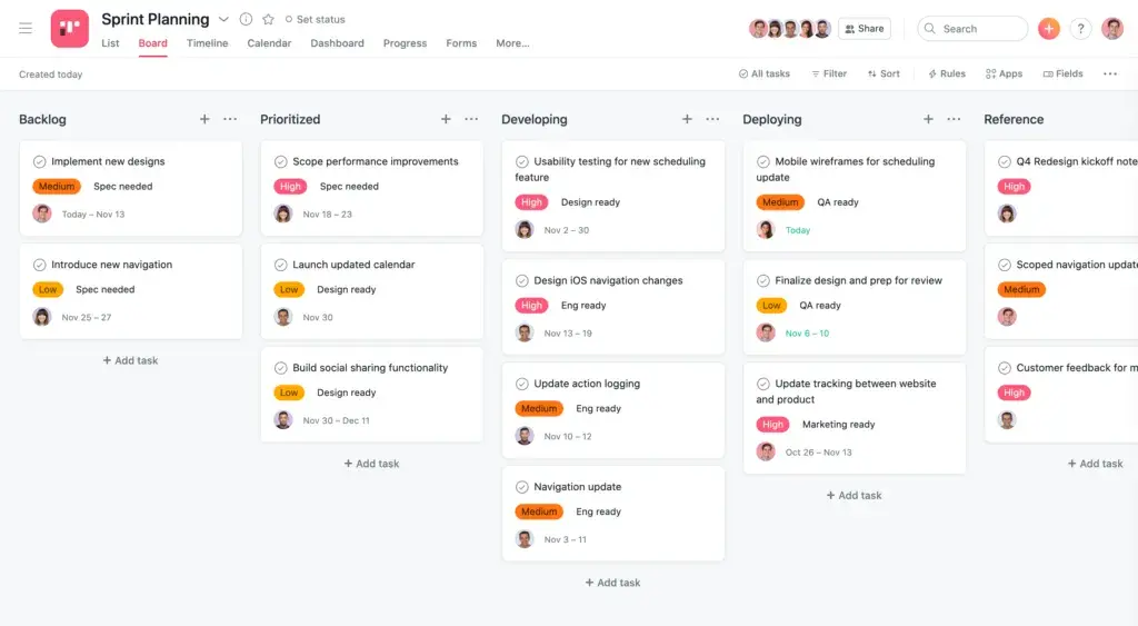 [Resource] Asana tips: 4 templates for managing an Agile team with Asana (Image 1)