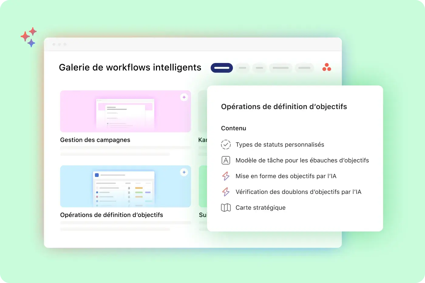 Créez des workflows intelligents adaptés à vos équipes et à vos processus