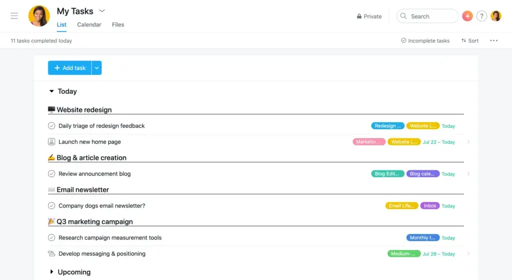 [Resource] Asana tips: Four ways to master My Tasks (Image 4)