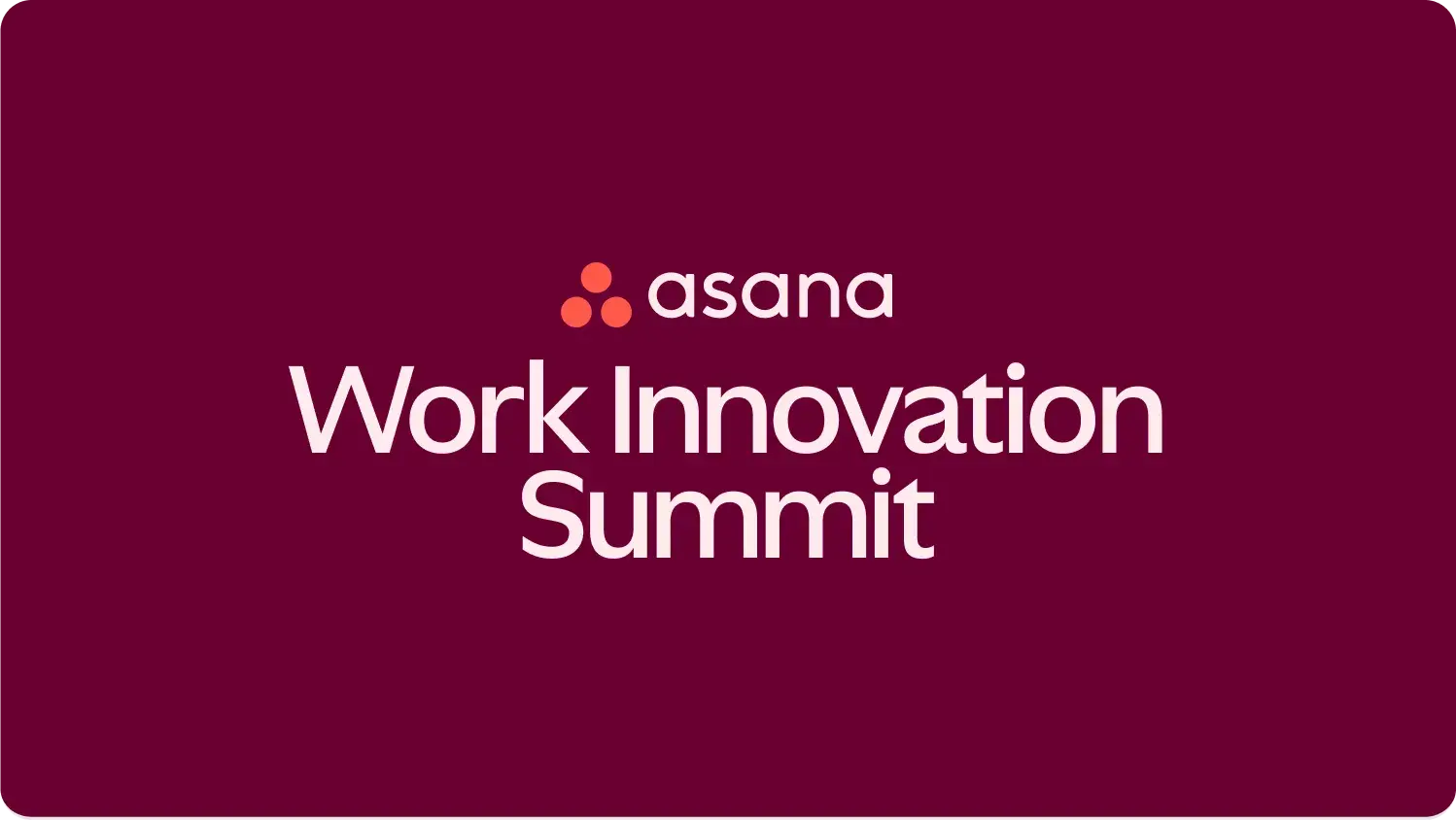 Asana Work Innovation Lab Logo
