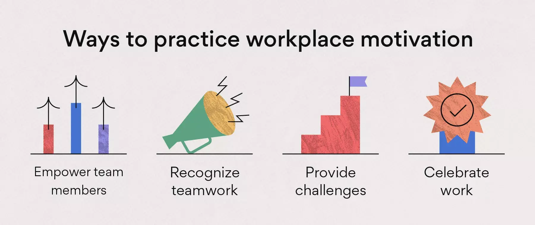 Ways to practice workplace motivation